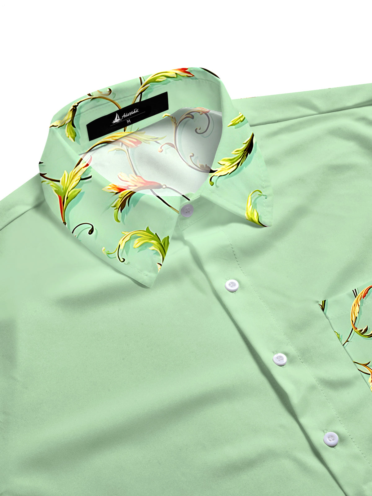 Plant Men's Pocket Long Sleeve Shirts