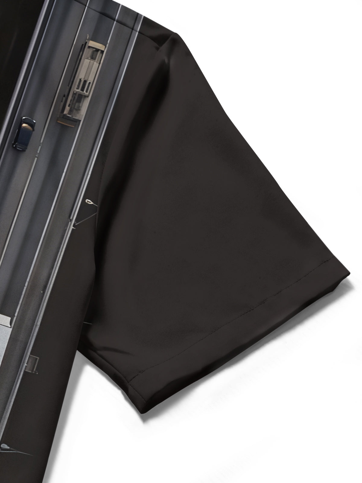 Road Print Men's Pocket Short Sleeve Shirts