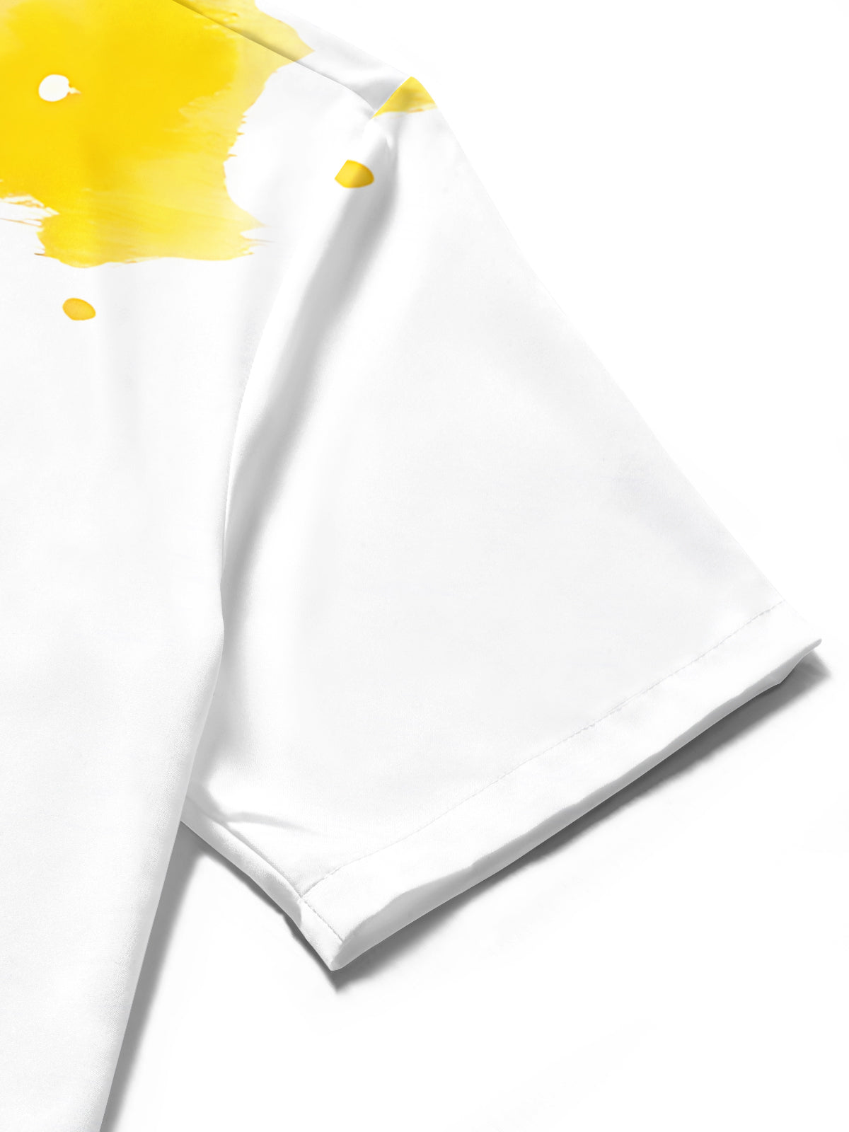 Brush Print Men's Pocket Short Sleeve Shirts