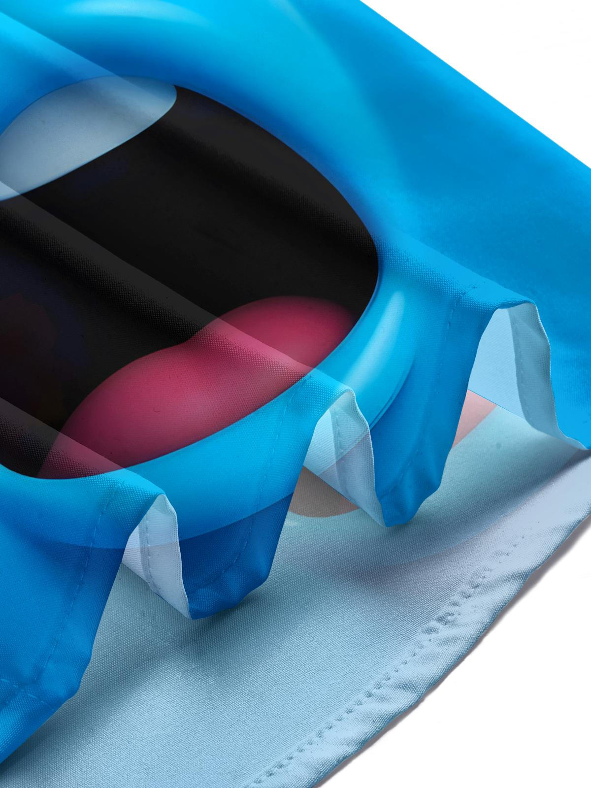 Funny Print Men's Pocket Short Sleeve Shirts