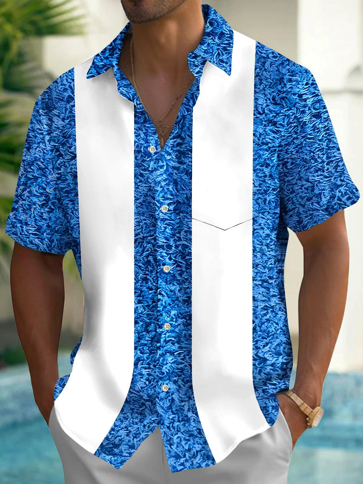 Men's Pocket Short Sleeve Shirts