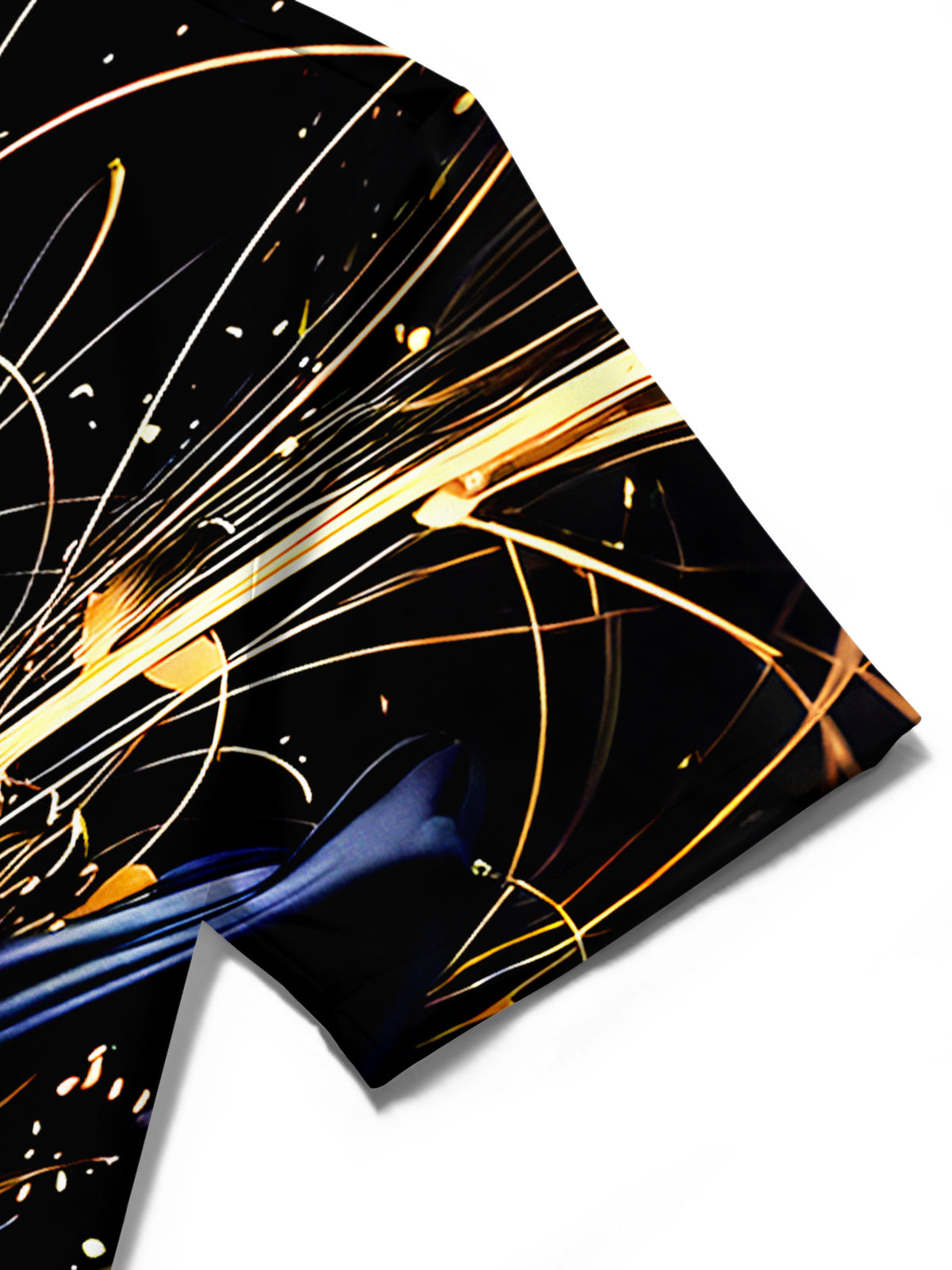 Floral Men's Pocket Short Sleeve Shirts