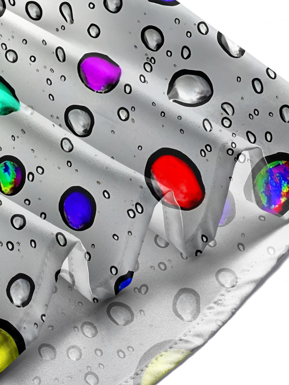 Water Drop Men's Pocket Short Sleeve Shirts