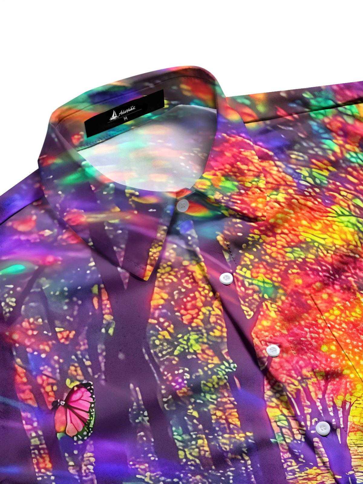 Forest Men's Pocket Short Sleeve Shirts