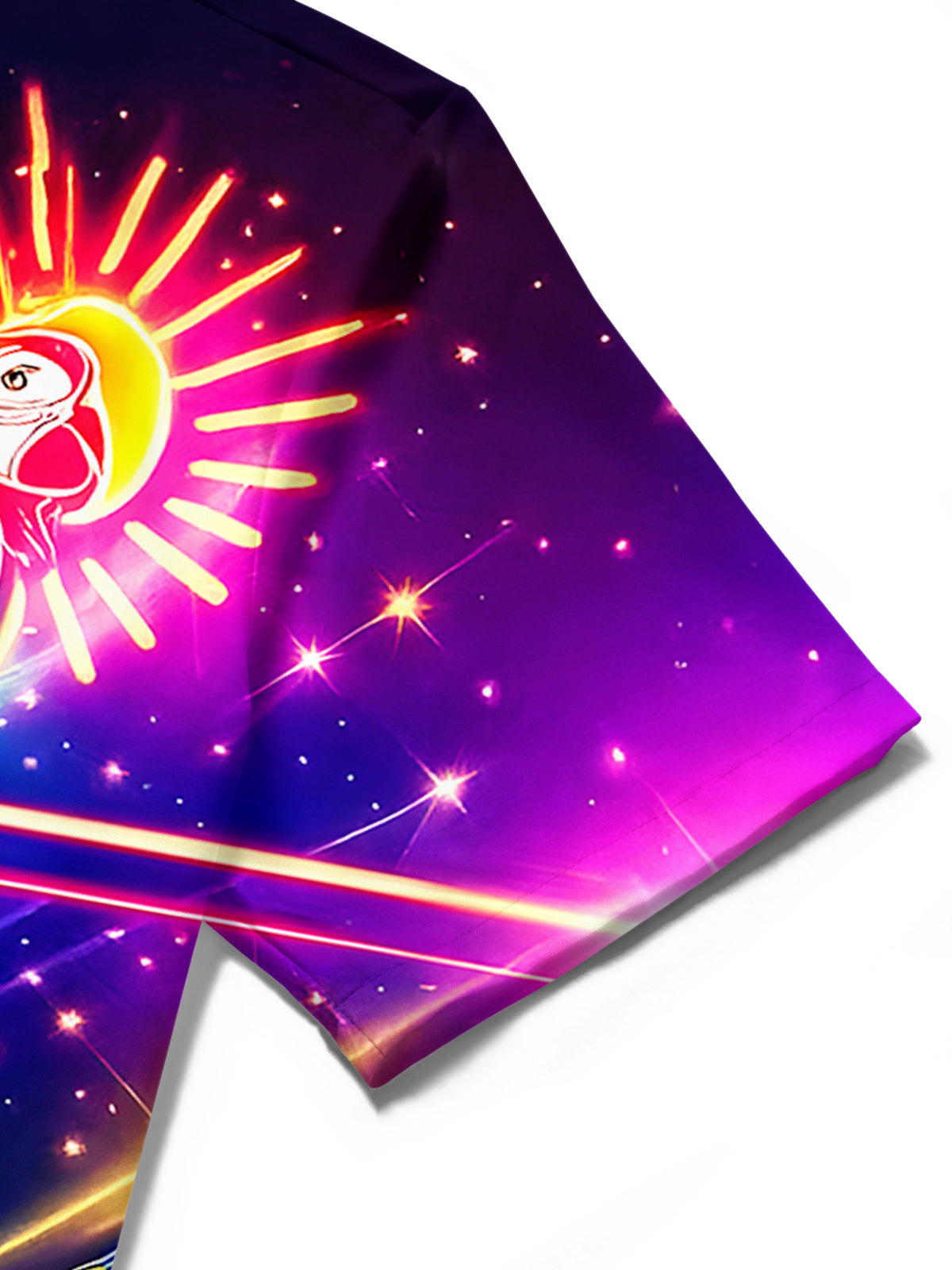 Hawaiian Parrot Leaf Men's Pocket Short Sleeve Shirts