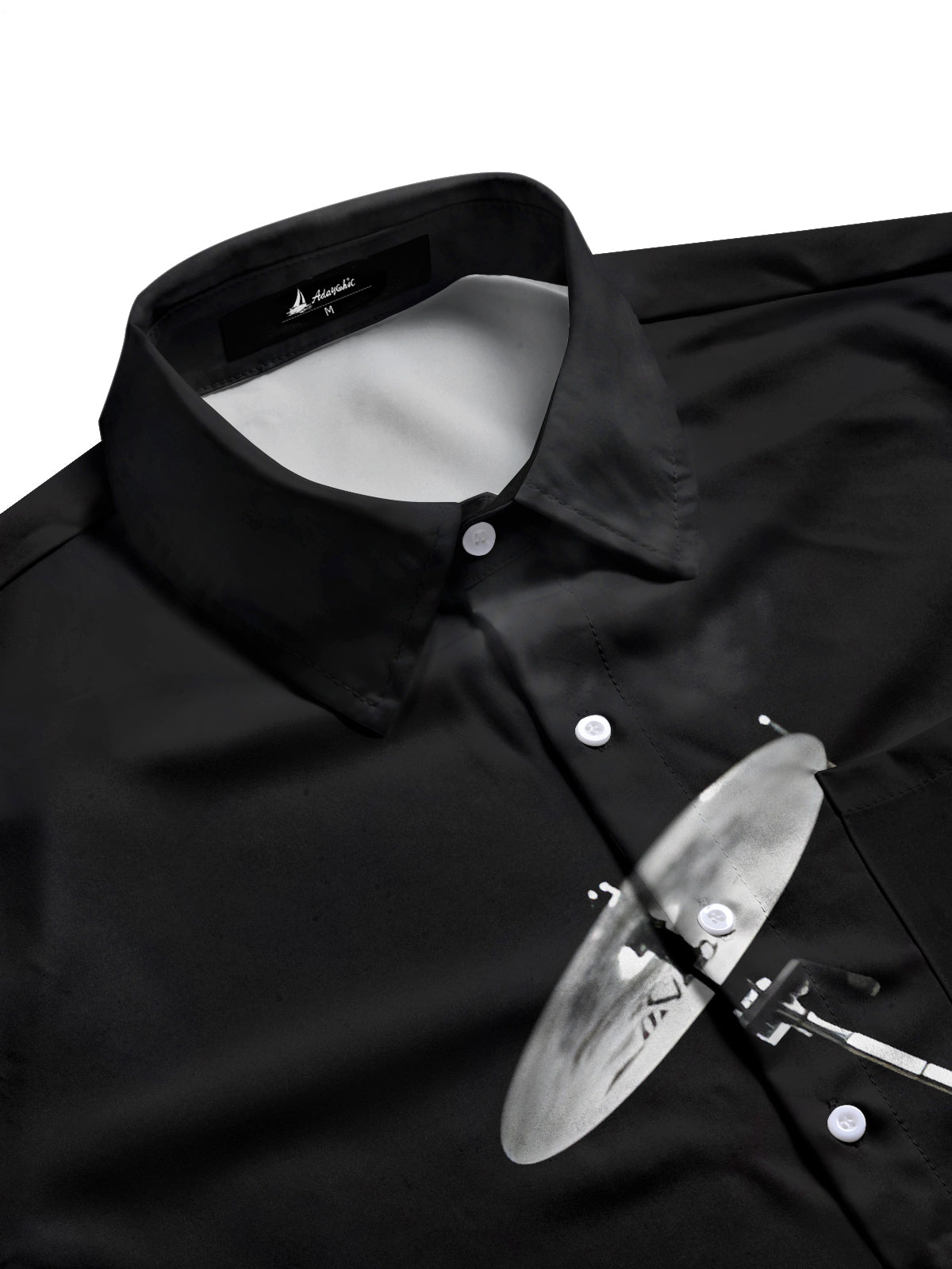 Drum Set Music Men's Pocket Short Sleeve Shirts