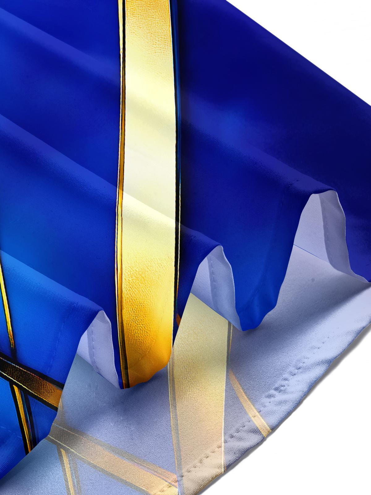 Abstract Men's Pocket Short Sleeve Shirts