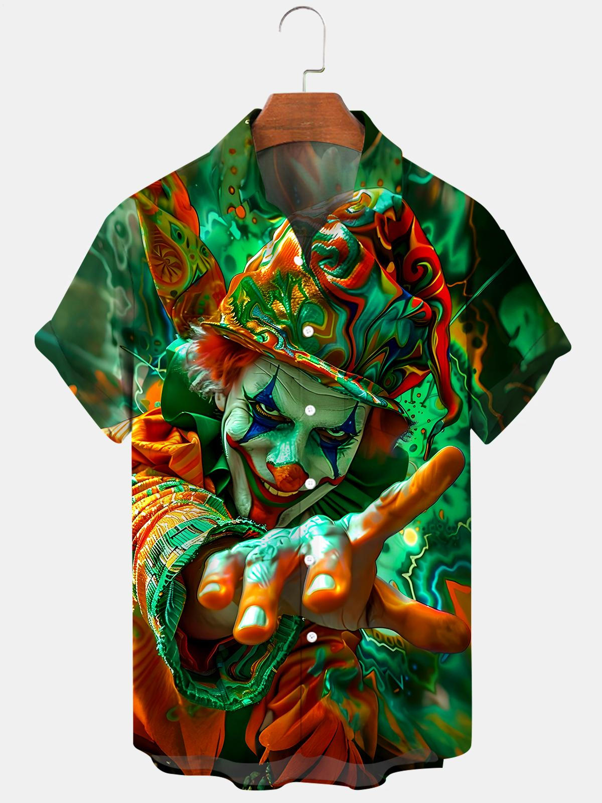 Joker Men's Pocket Short Sleeve Shirts