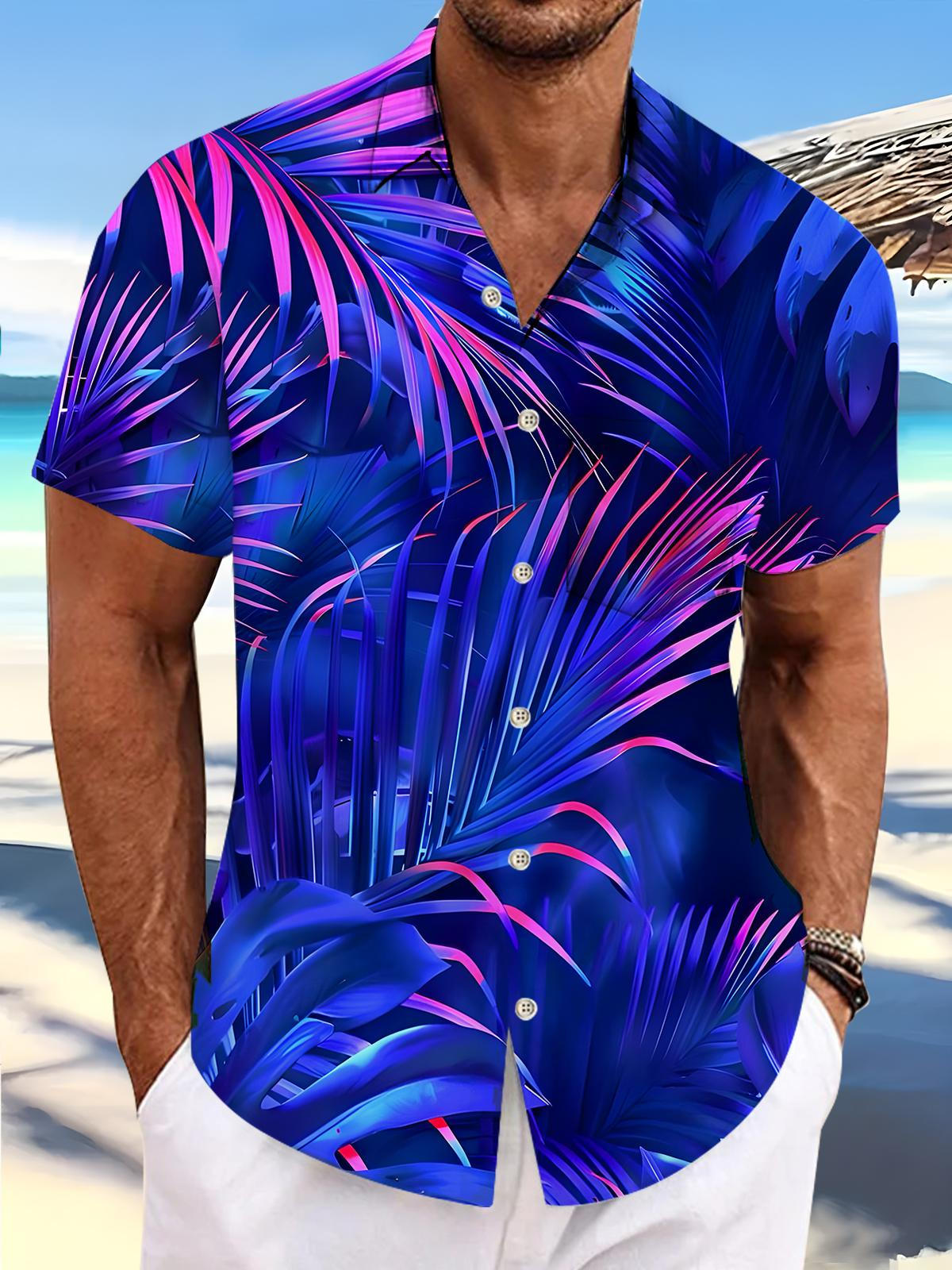 Leaf Men's Pocket Short Sleeve Shirts