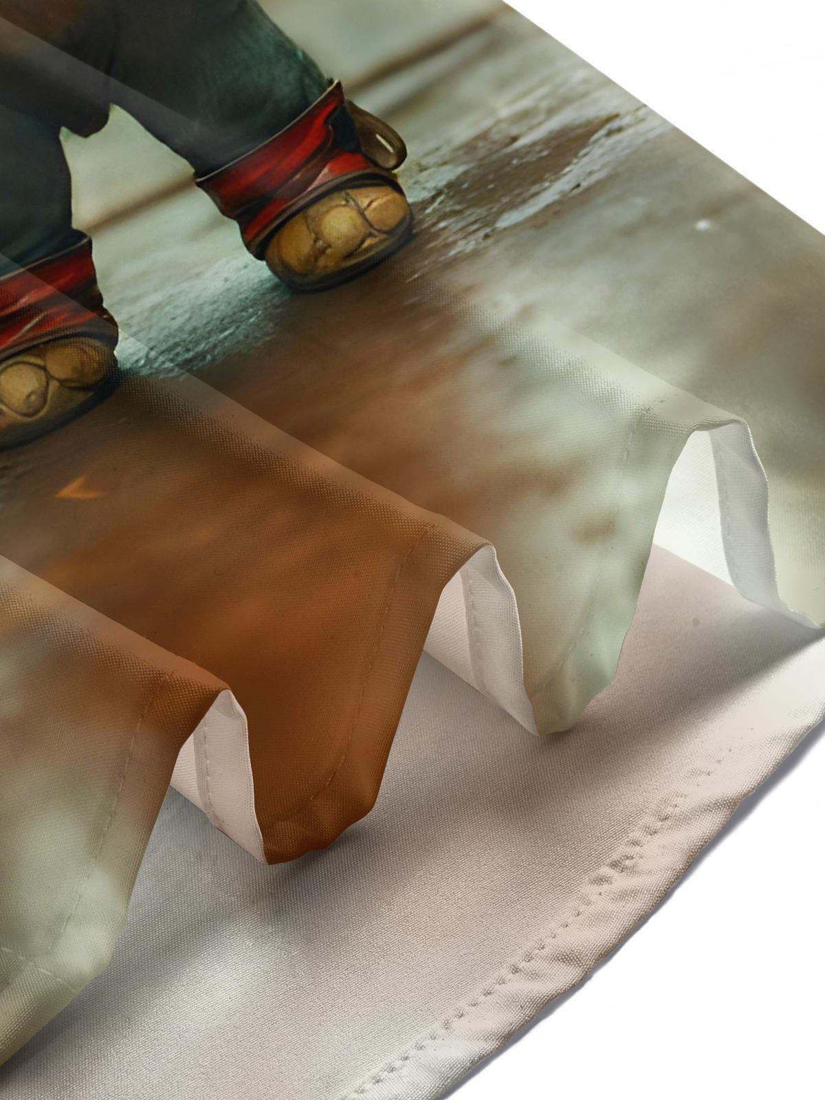 Fun Boxing Elephant Men's Pocket Short Sleeve Shirts