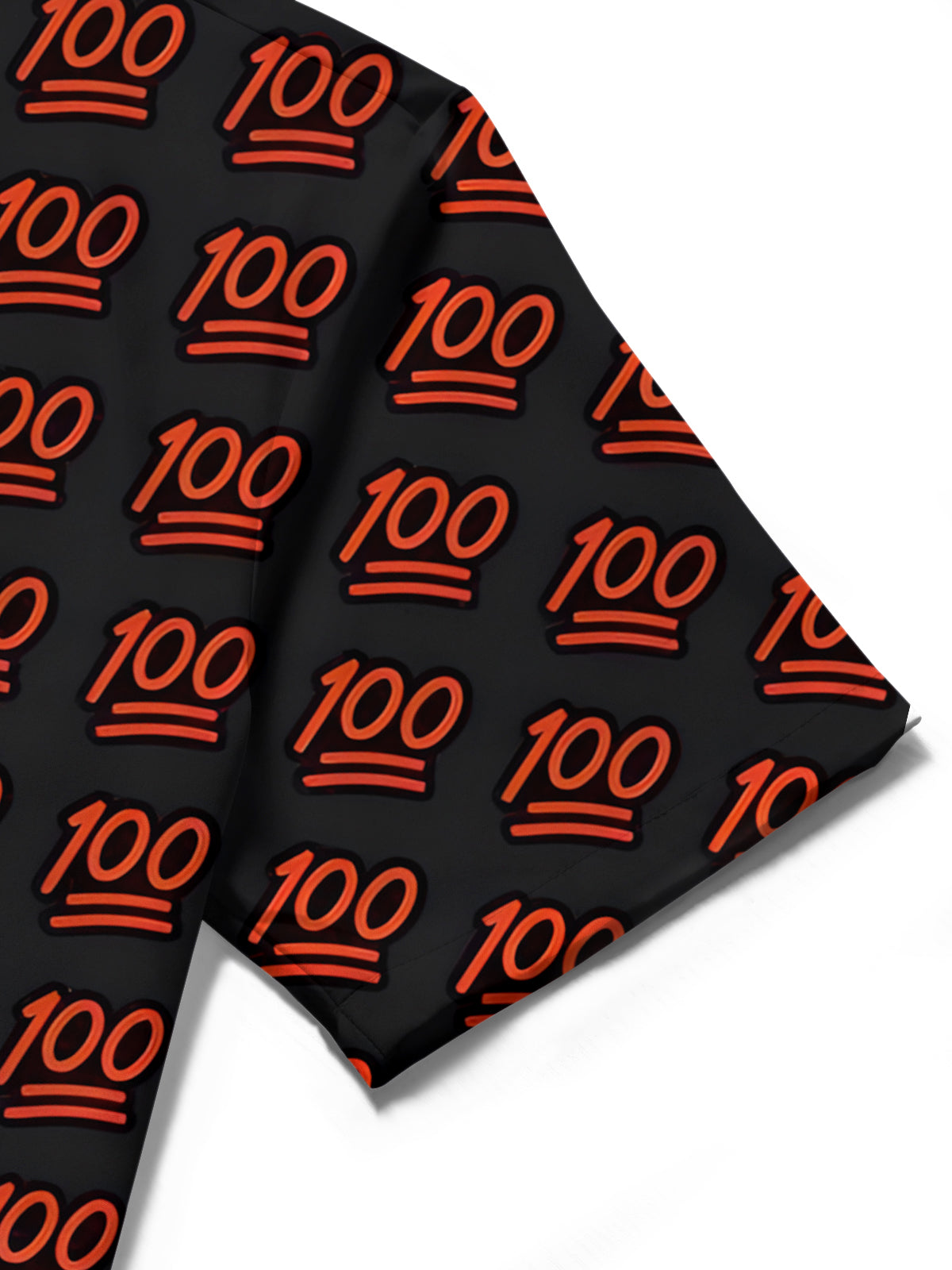 Number Print Men's Pocket Short Sleeve Shirts