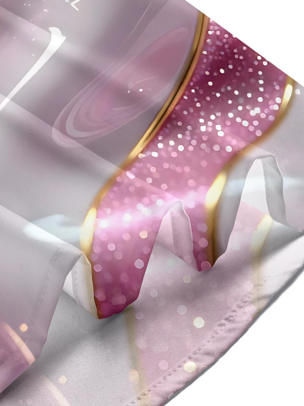 Abstract Print Men's Pocket Short Sleeve Shirts