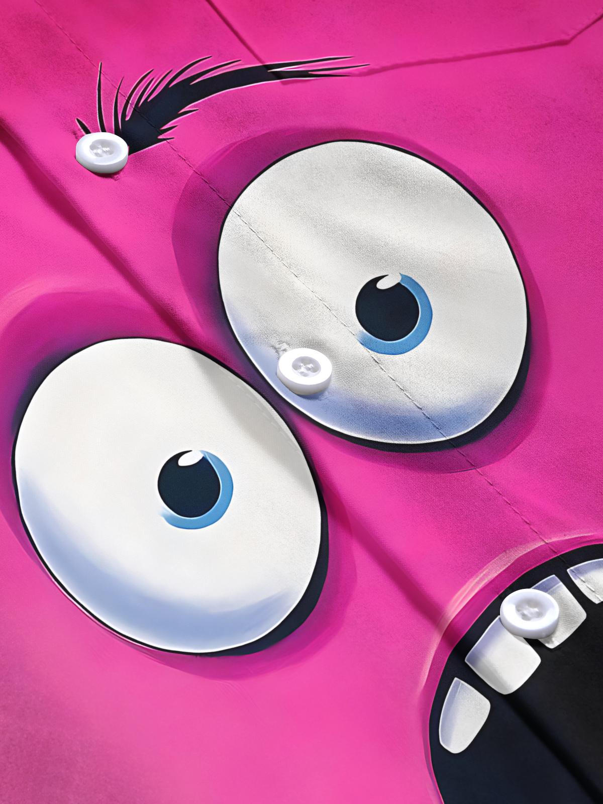 Fun Print Men's Pocket Short Sleeve Shirts