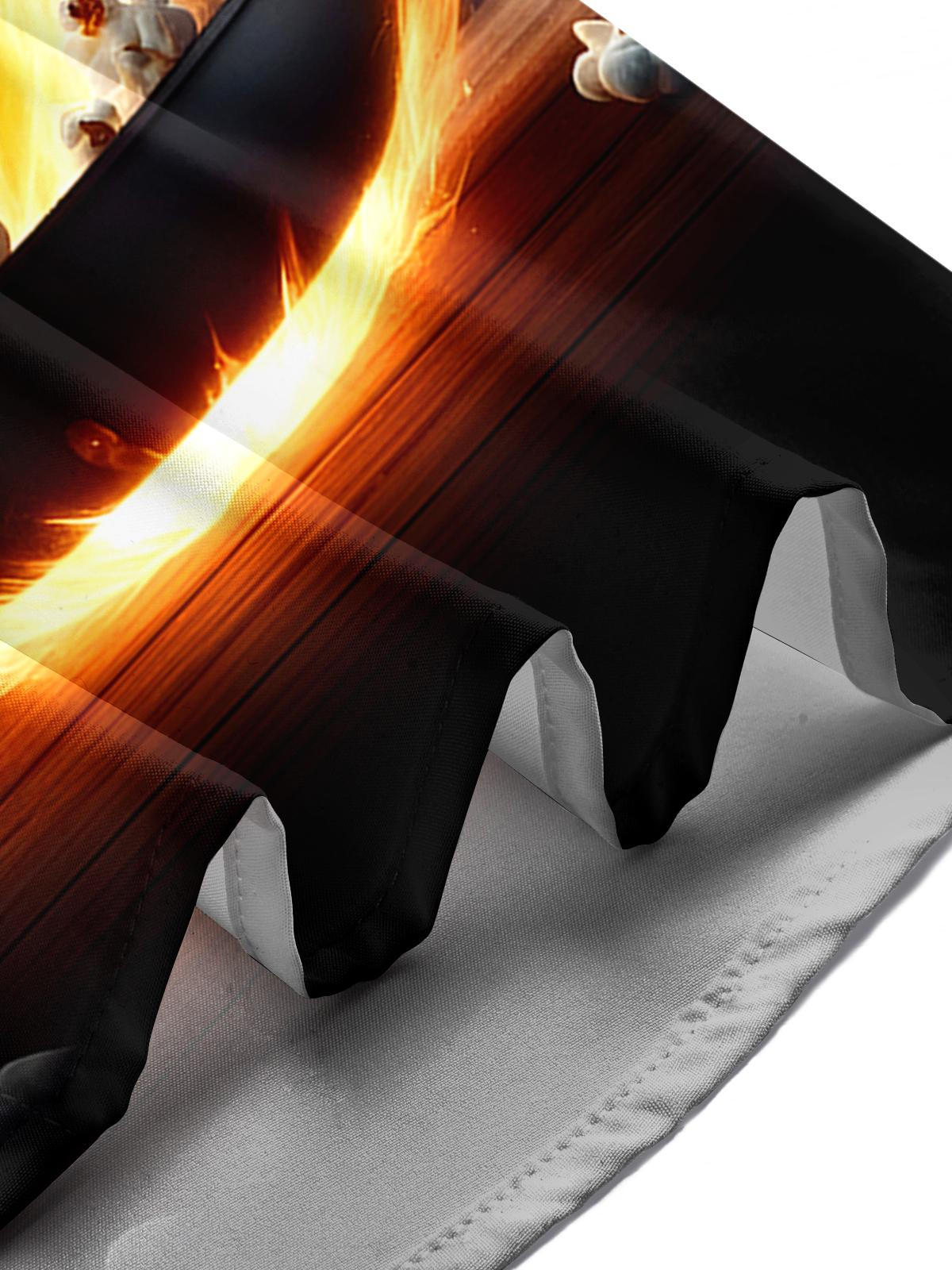 Corn Popcorn Men's Pocket Short Sleeve Shirts