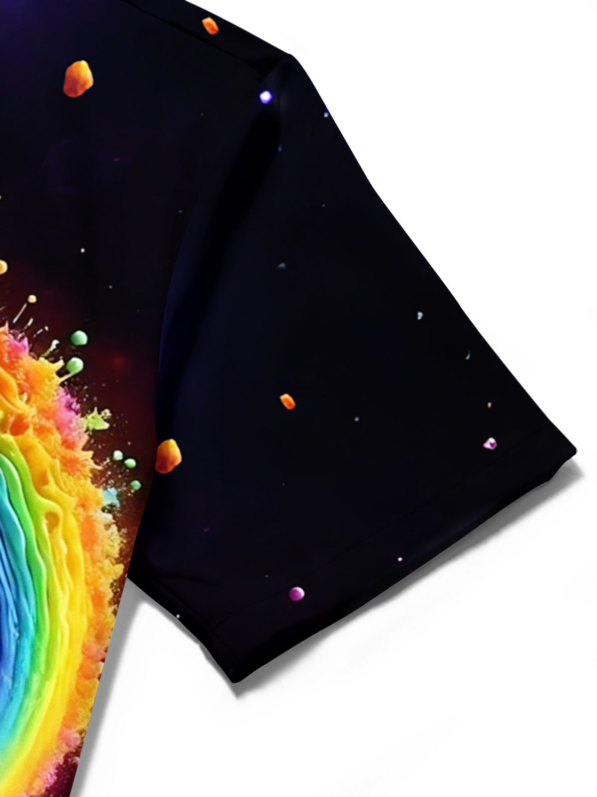 Unicorn Print Men's Pocket Short Sleeve Shirts