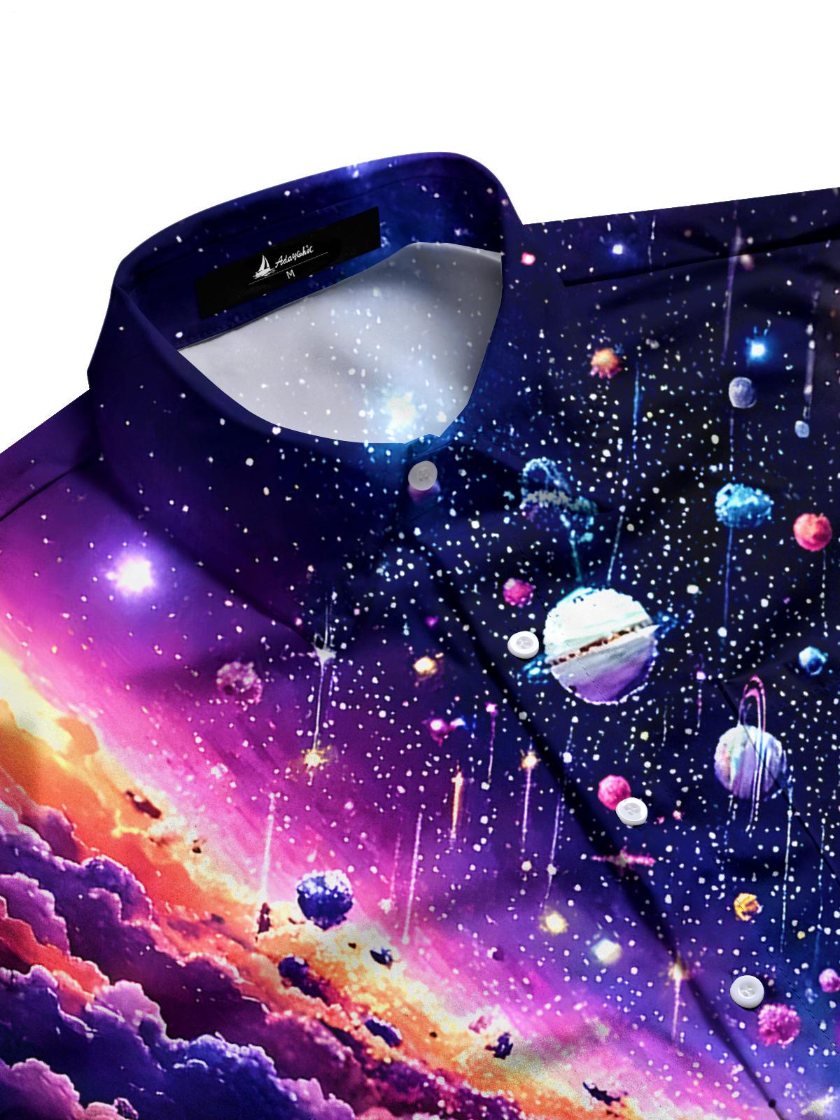 Universe Men's Pocket Short Sleeve Shirts