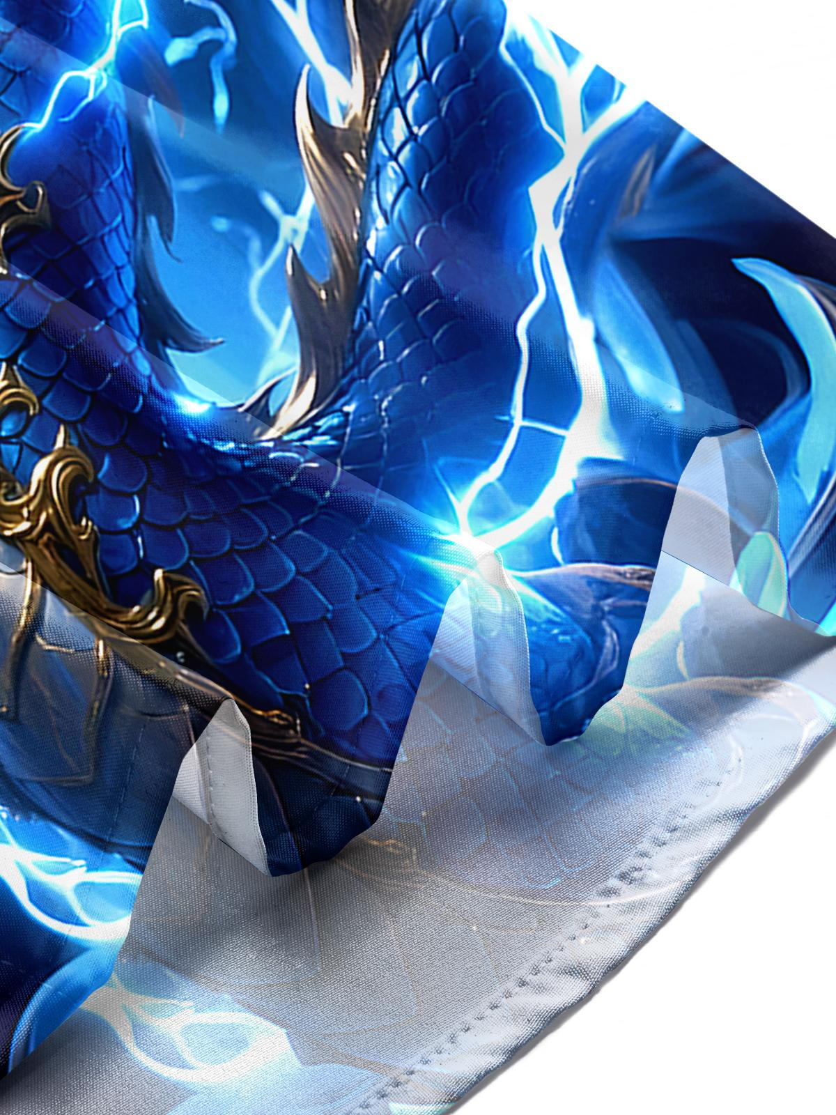 Dragon Men's Pocket Short Sleeve Shirts