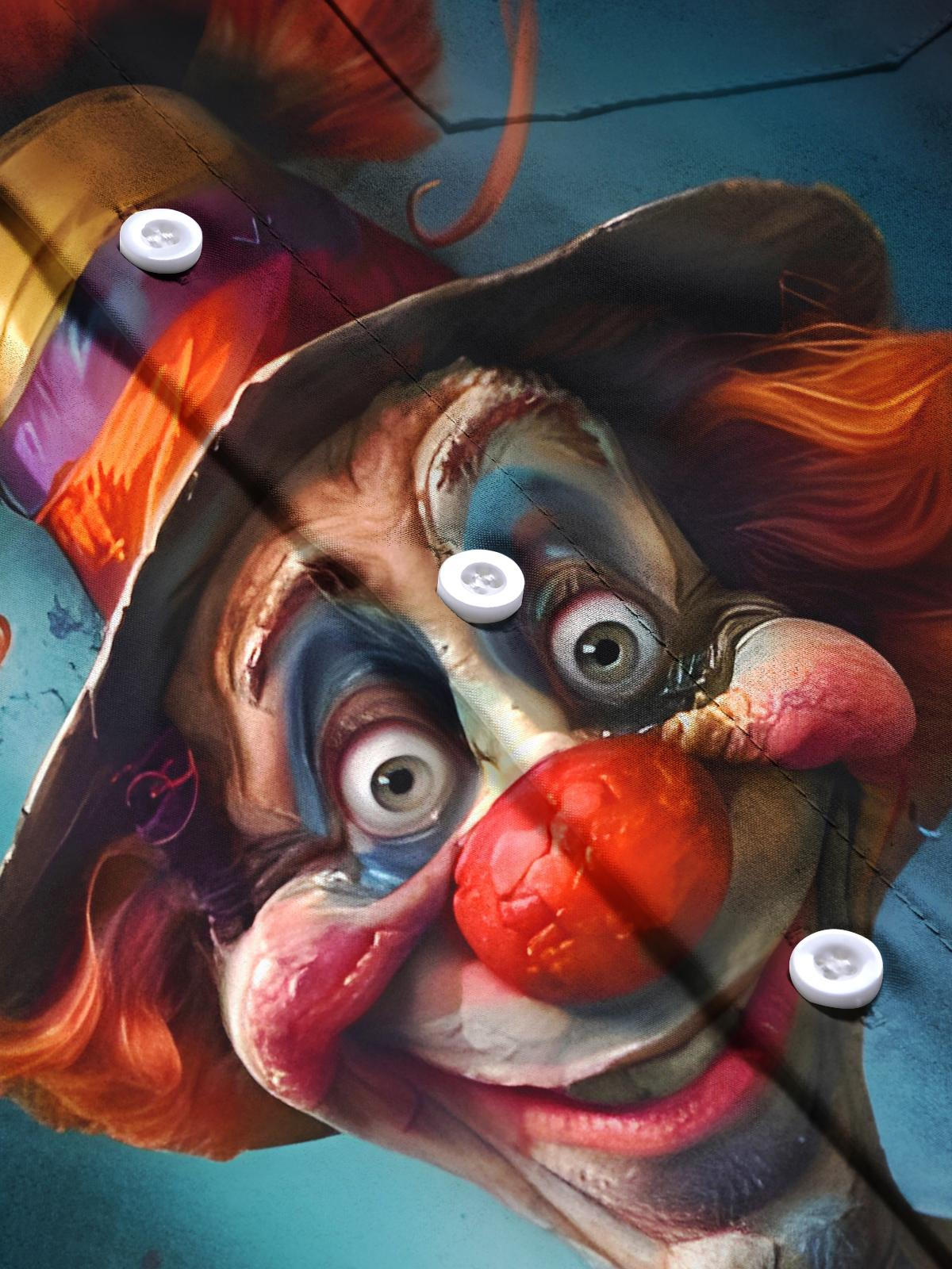 Funny Joker Men's Pocket Short Sleeve Shirts