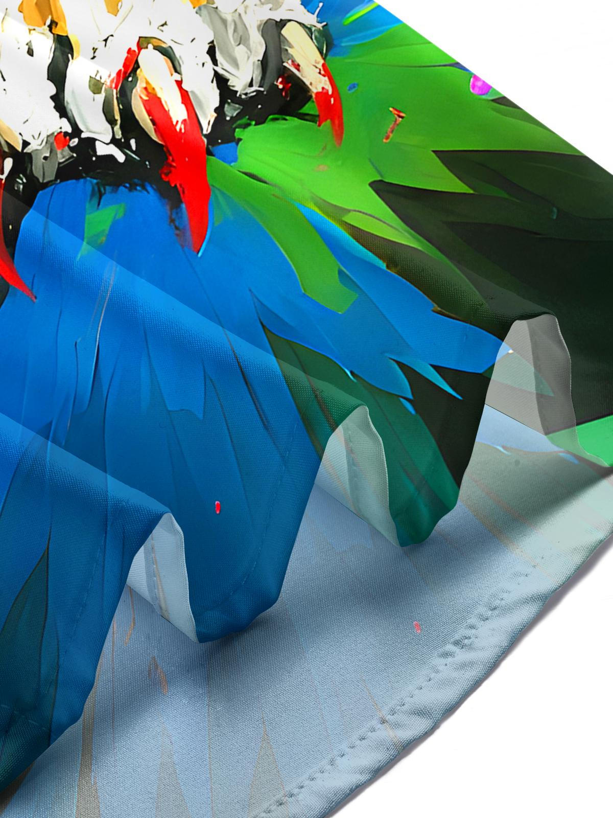 Animal Tiger Men's Pocket Long Sleeve Shirts