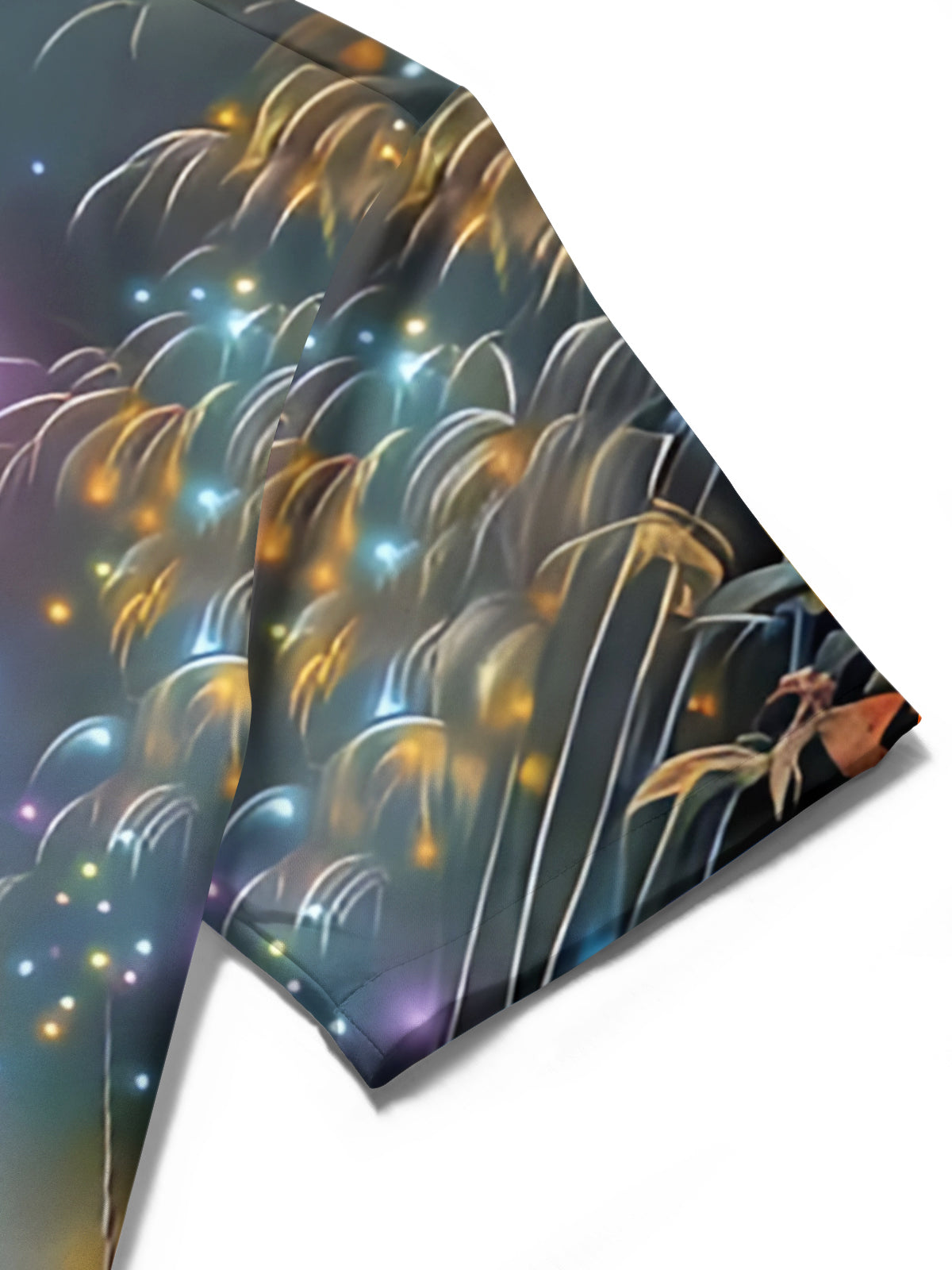 Bamboo Forest Grass House Art Print Men's Pocket Short Sleeve Shirts