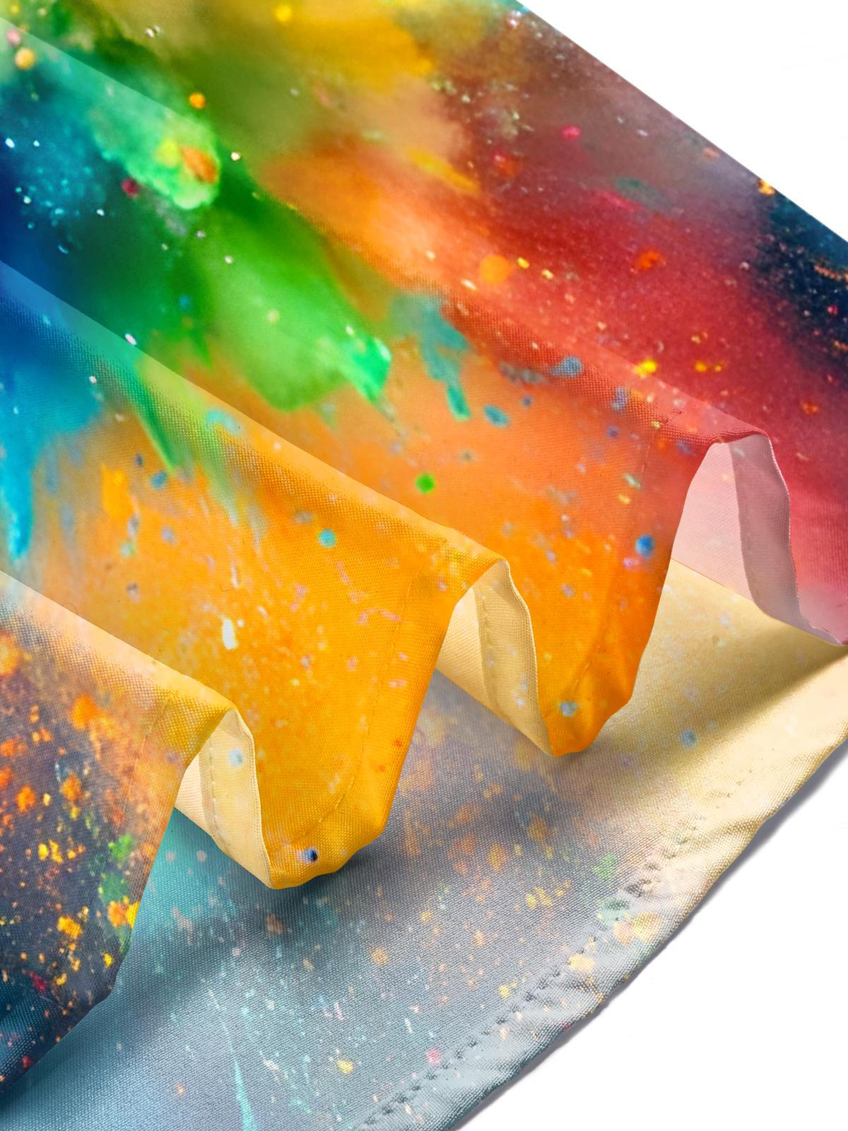 Tie Dye Men's Pocket Short Sleeve Shirts