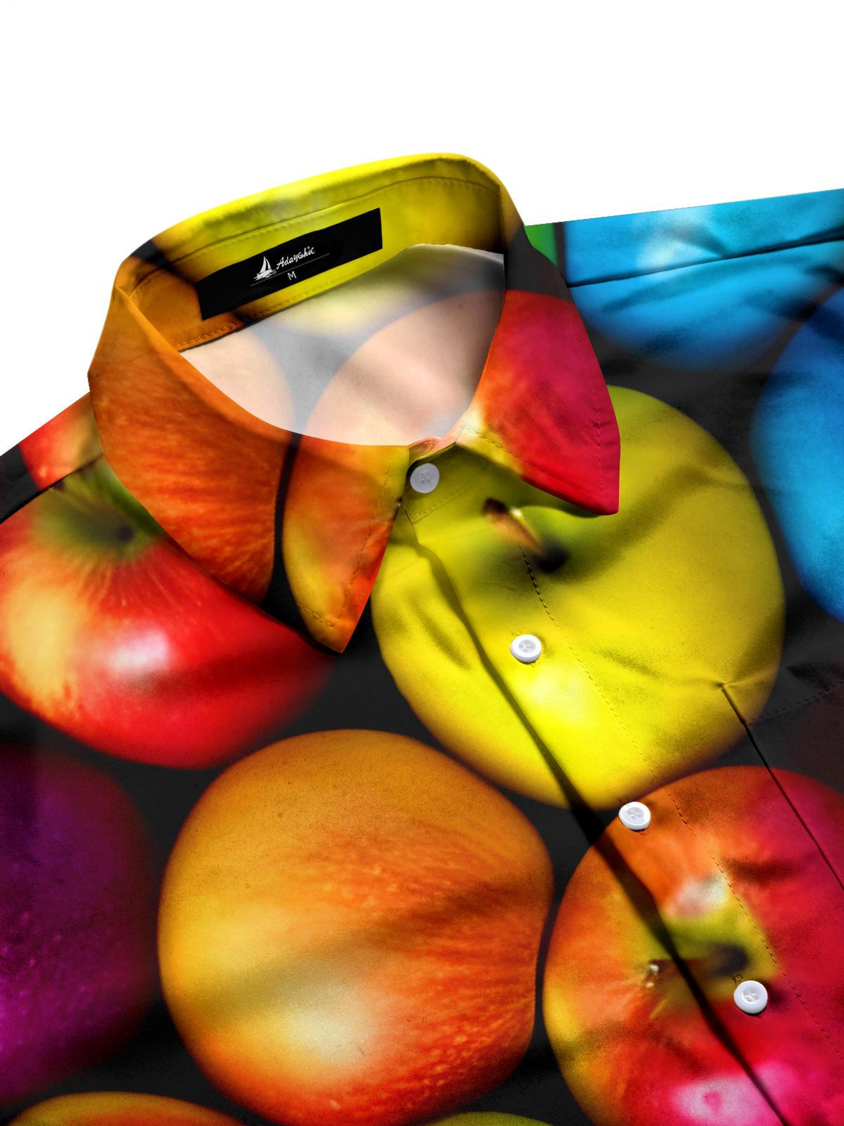 Apple Men's Pocket Short Sleeve Shirts