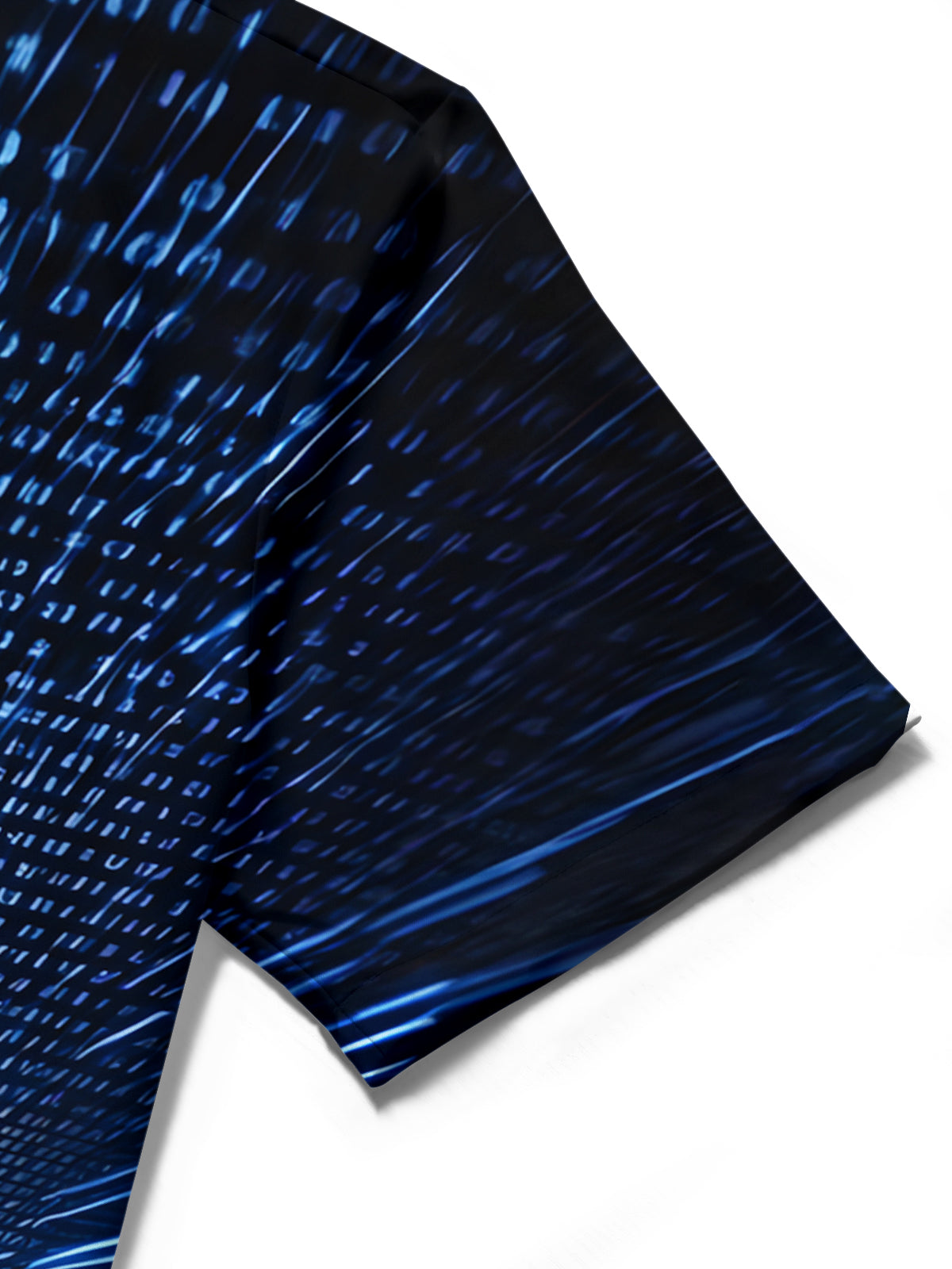 Eye Print Men's Pocket Short Sleeve Shirts