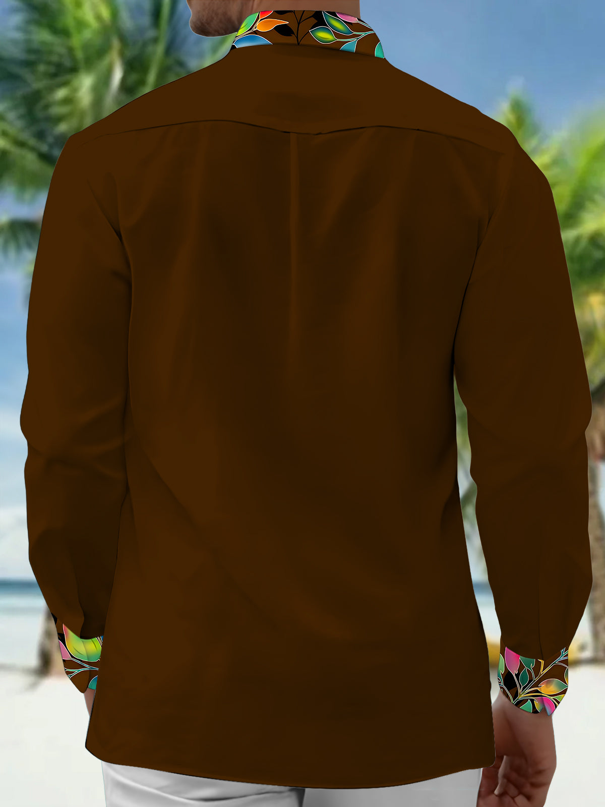 Leaf Men's Pocket Long Sleeve Shirts