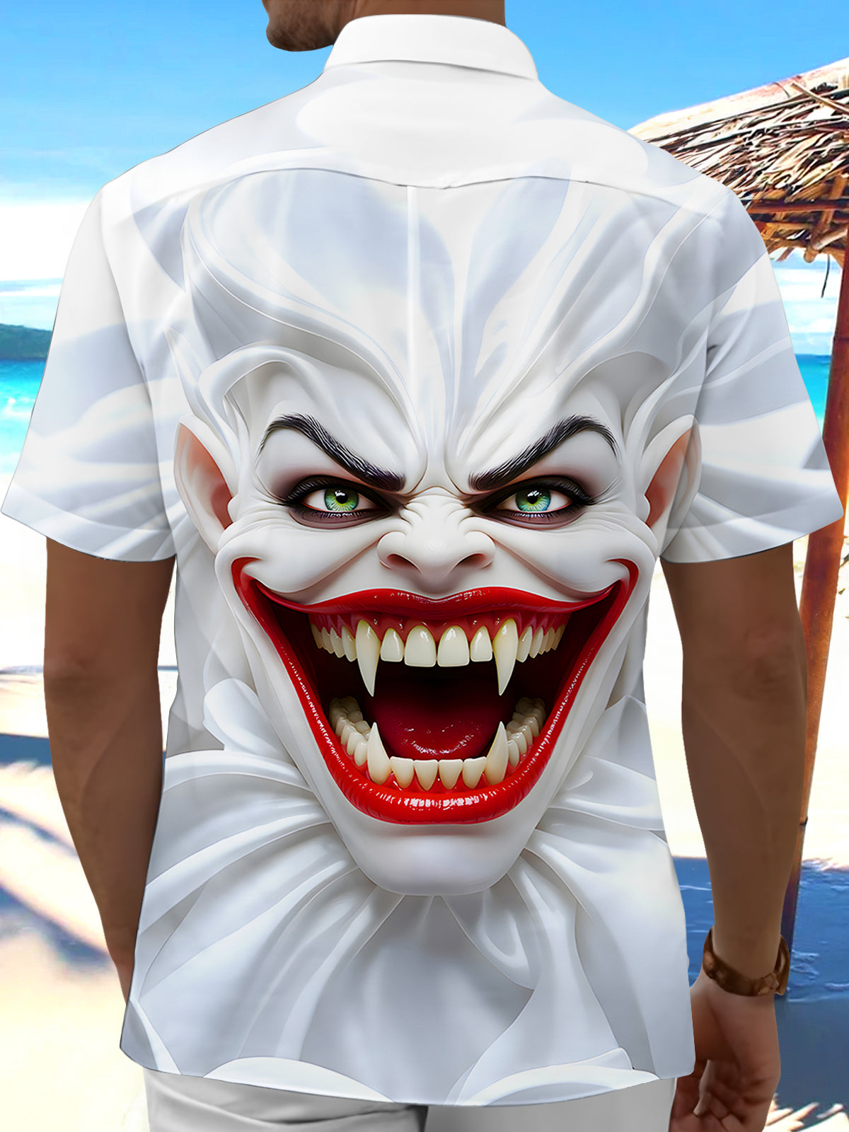 Monster Men's Pocket Short Sleeve Shirts