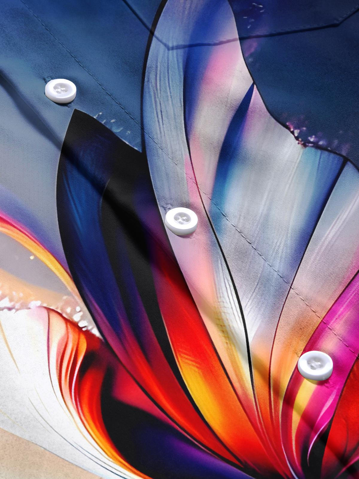 Butterfly Men's Pocket Short Sleeve Shirts