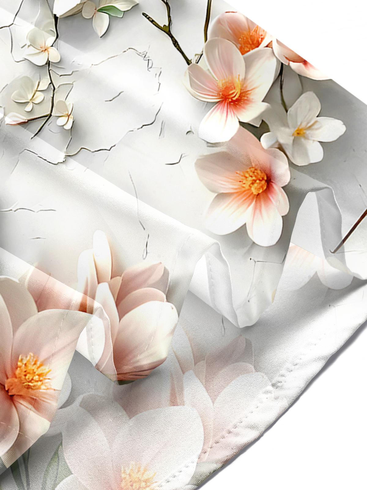 Floral Men's Pocket Short Sleeve Shirts