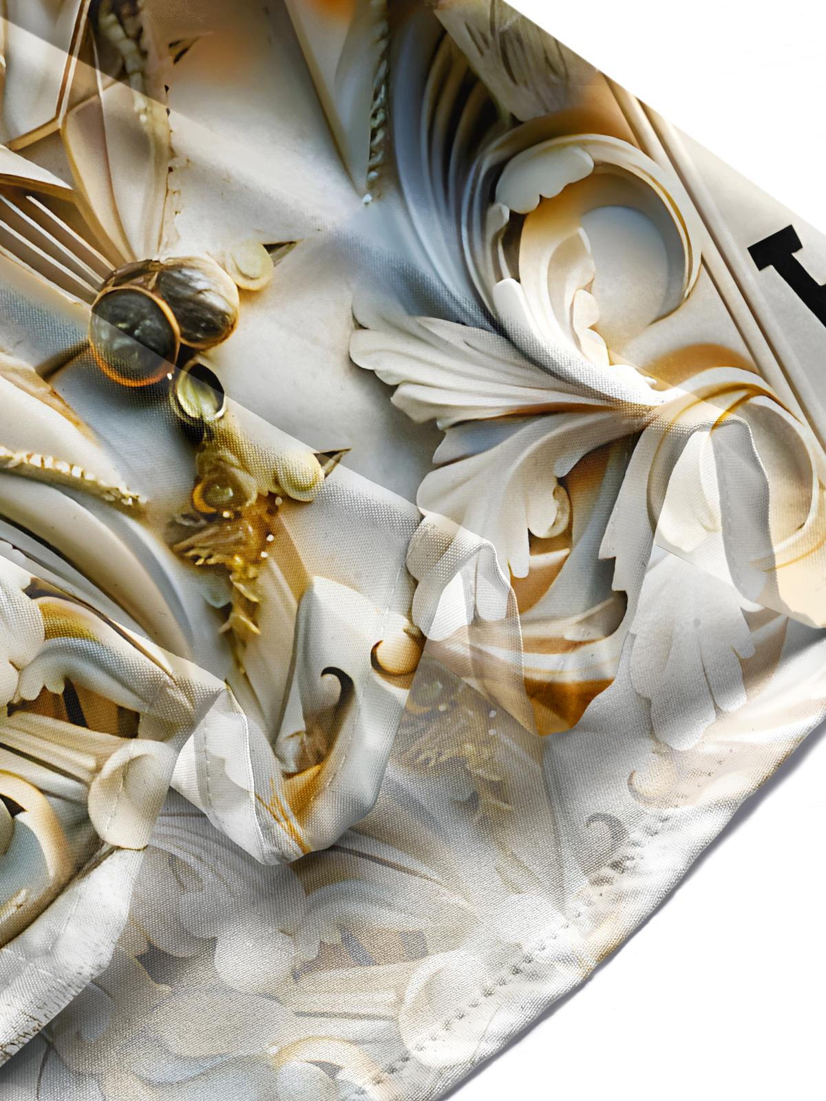 Art Baroque Carnival Toast Victor Poker Relief Men's Pocket Short Sleeve Shirts