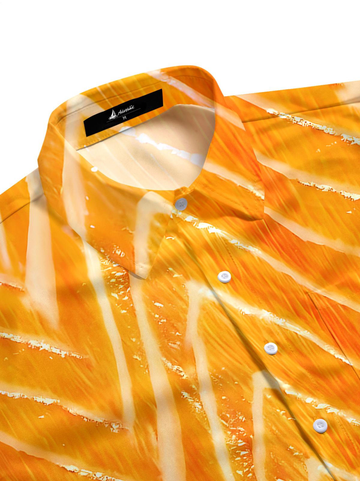 Salmon Men's Pocket Short Sleeve Shirts