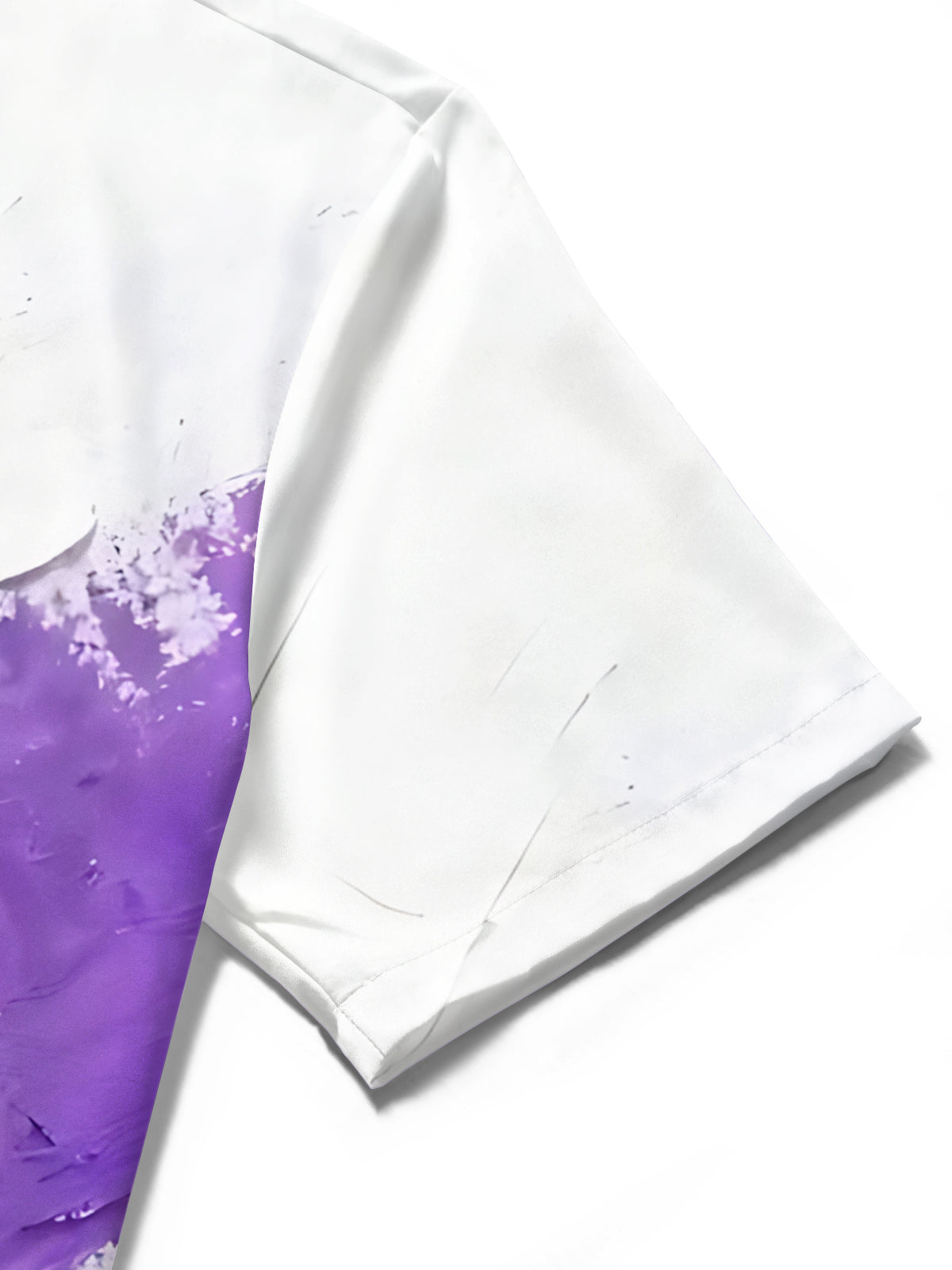 Rabbit Print Men's Pocket Short Sleeve Shirts