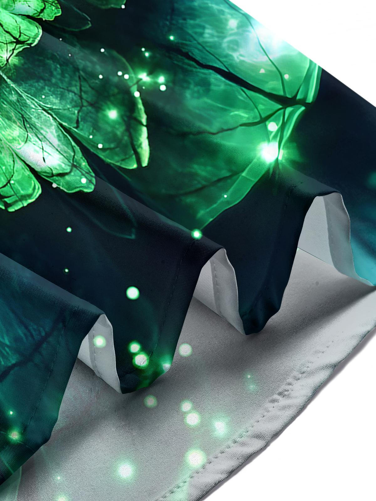 Floral Men's Pocket Short Sleeve Shirts