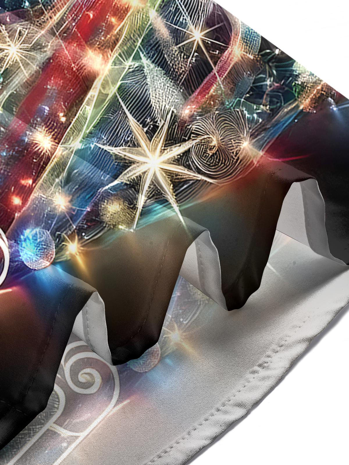 Christmas Men's Pocket Long Sleeve Shirts