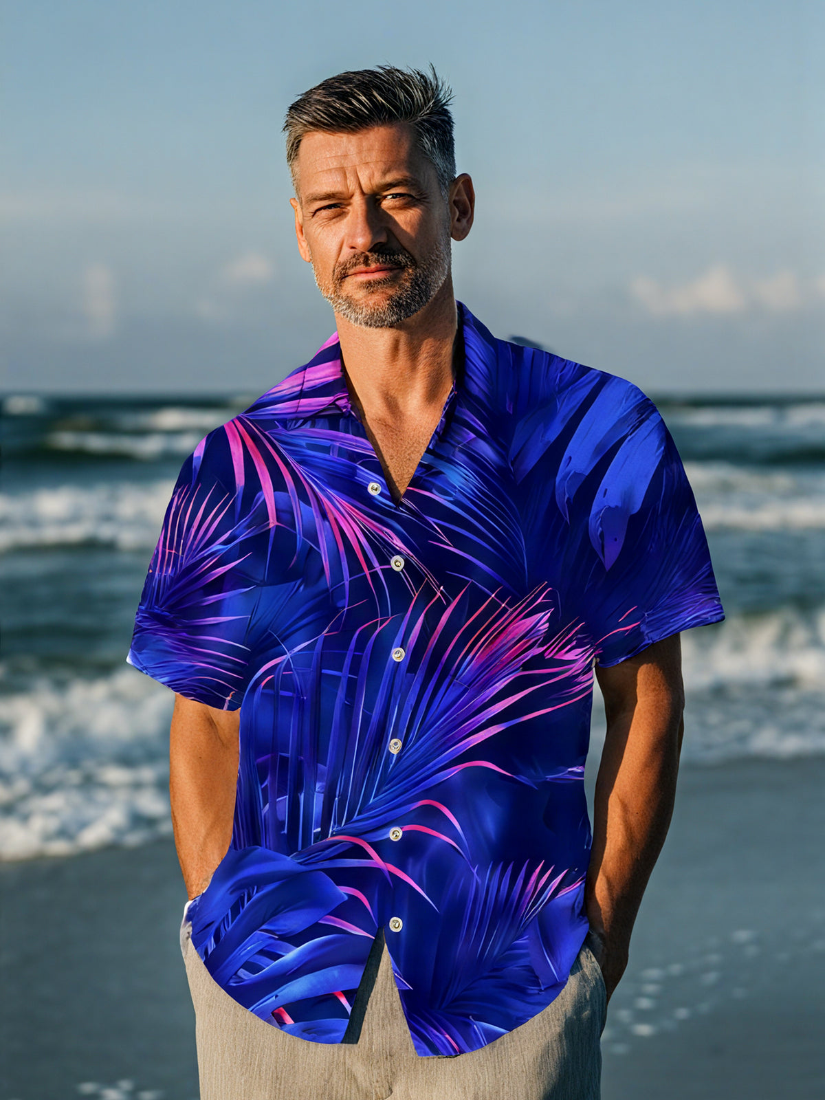 Leaf Men's Pocket Short Sleeve Shirts