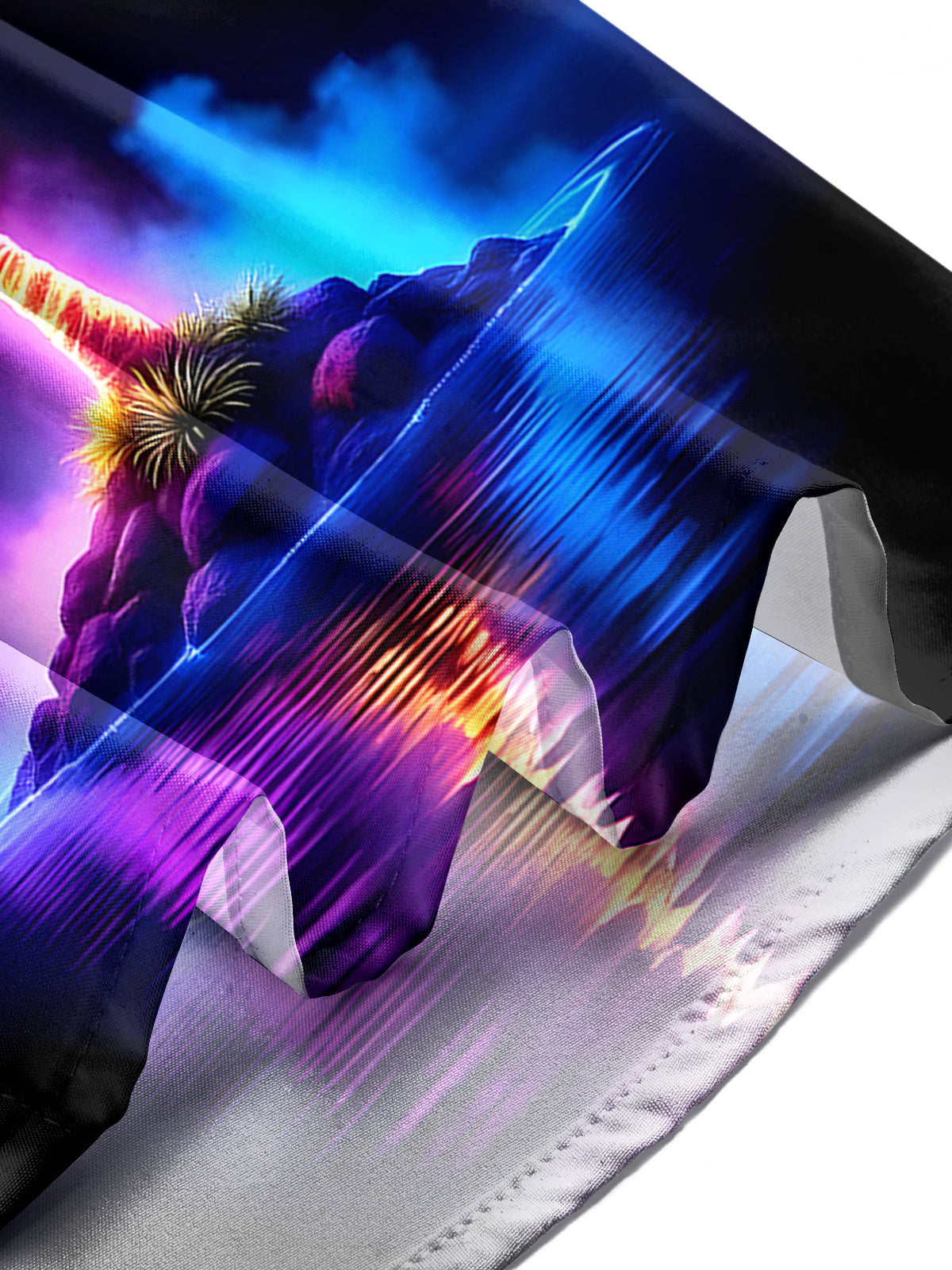 Hawaiian Coconut Tree Men's Pocket Short Sleeve Shirts