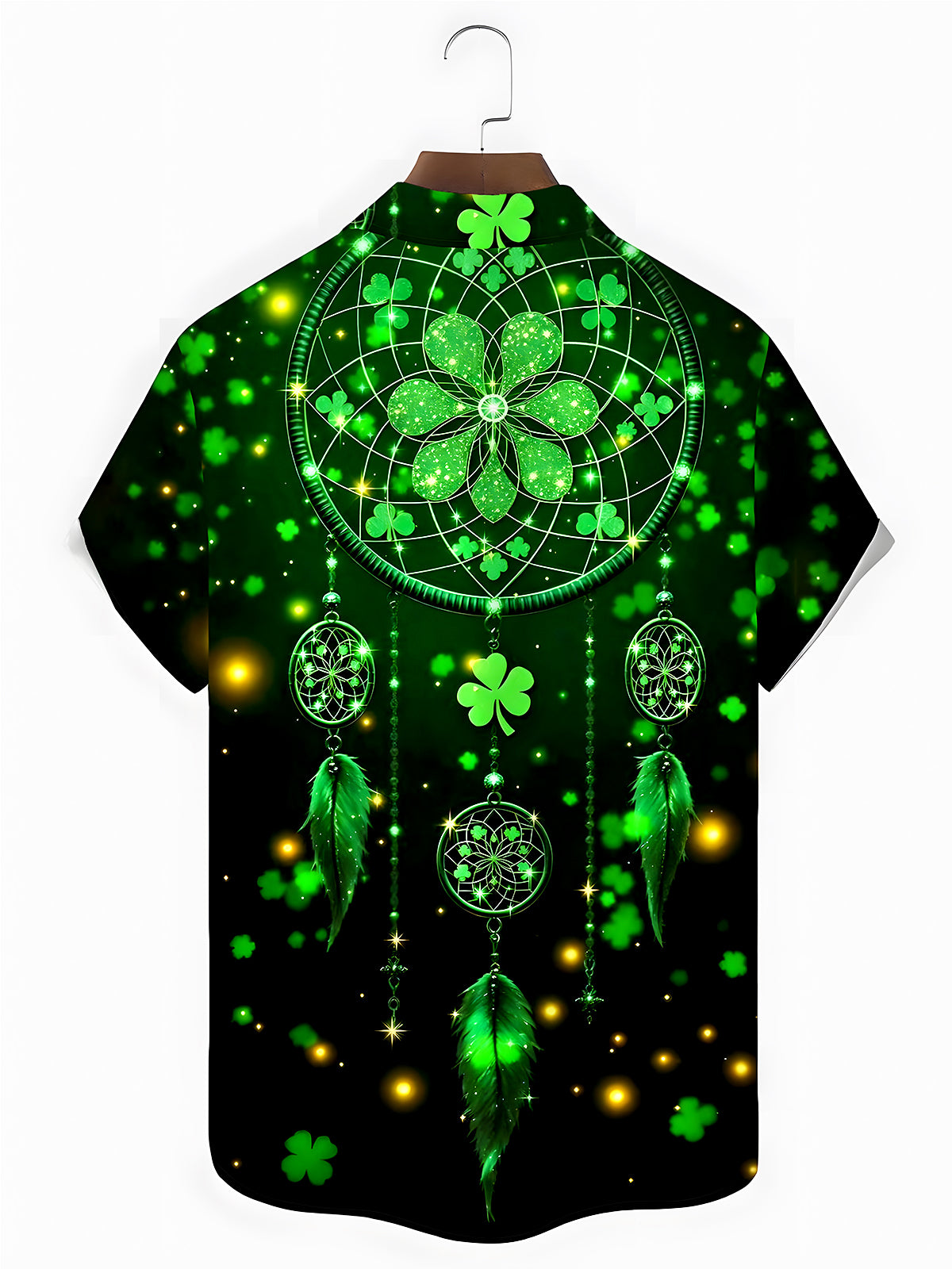 St. Patrick's Day Men's Pocket Short Sleeve Shirts