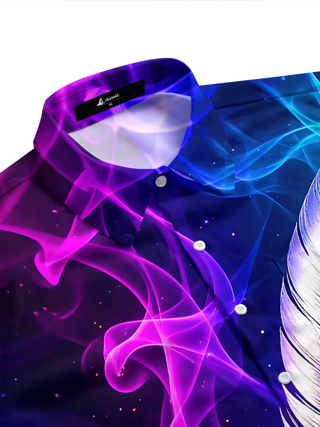 Feather Men's Pocket Short Sleeve Shirts
