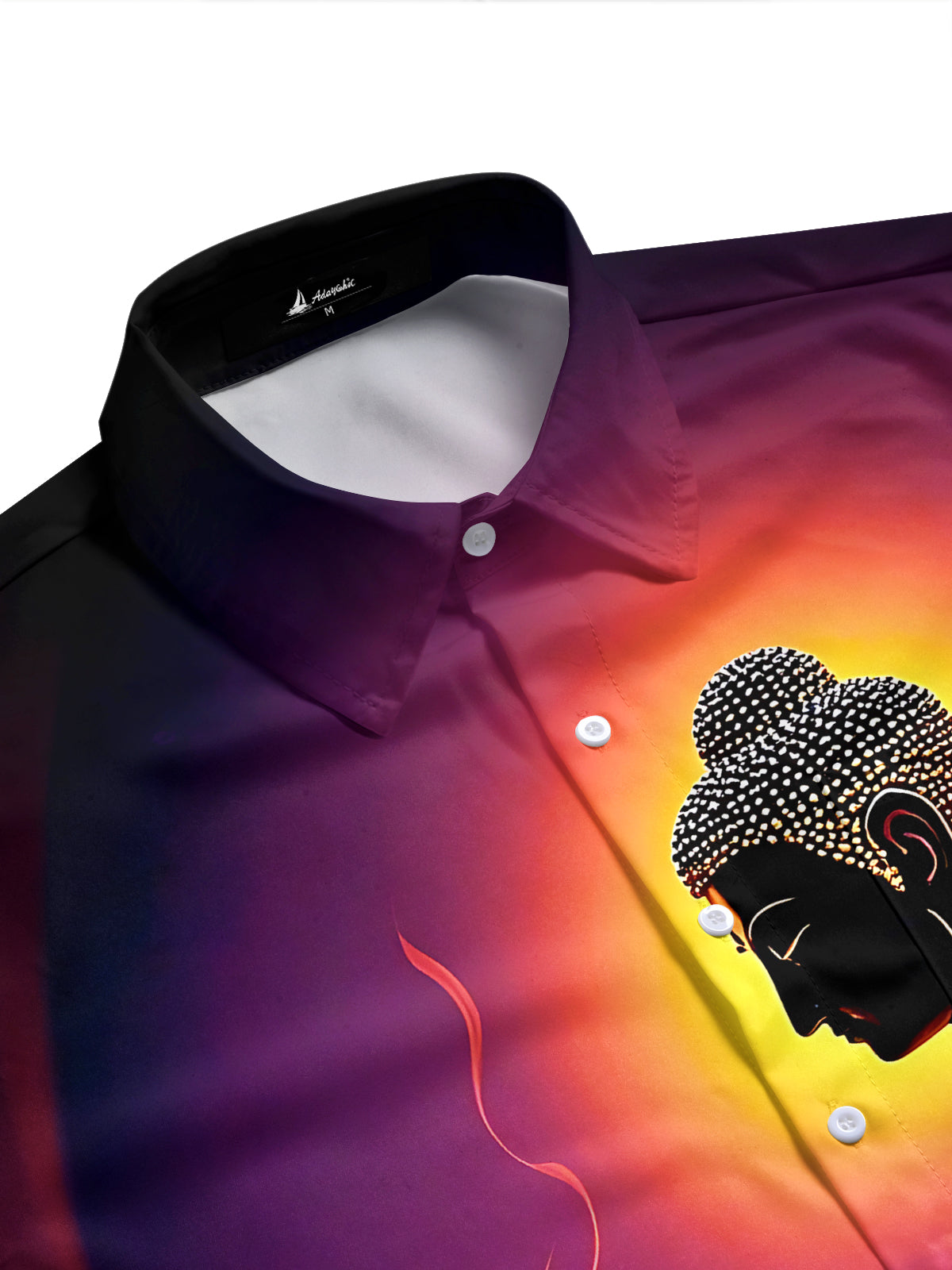 The Buddha Men's Pocket Short Sleeve Shirts