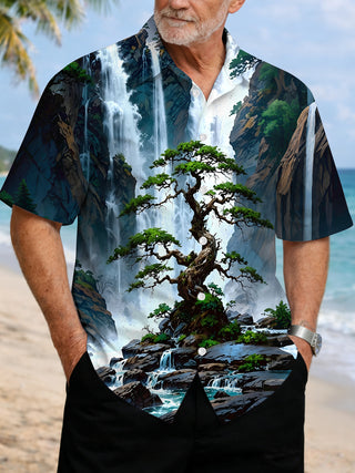 men's shirt front view