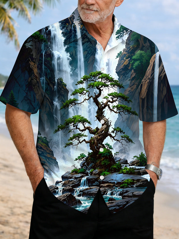 men's shirt front view