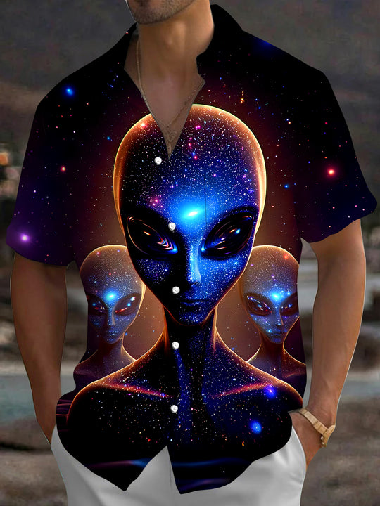men's shirt front view