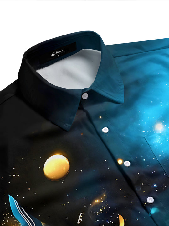 Guitar Men's Pocket Short Sleeve Shirts