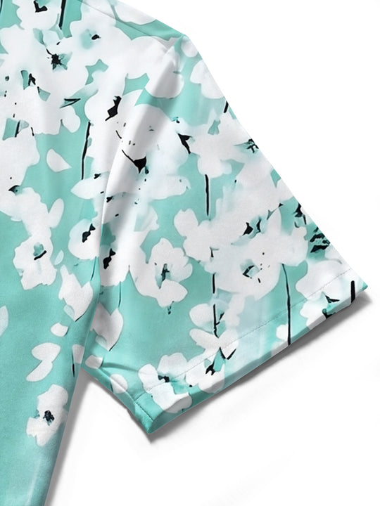 Floral Women's Short Sleeve Shirts