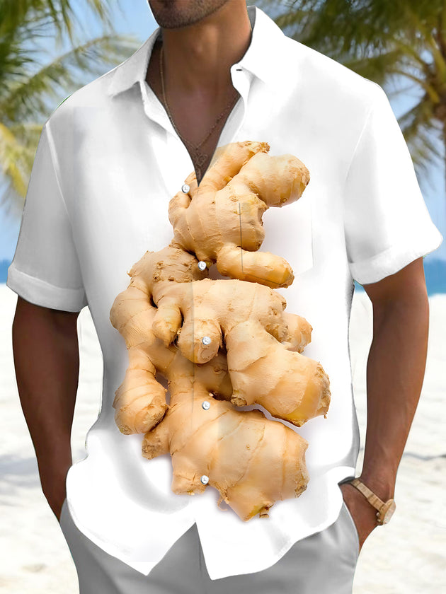 men's shirt front view