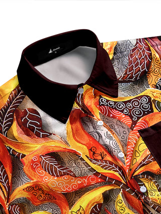 men's tropical shirt side view