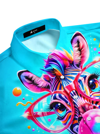 men's tropical shirt side view