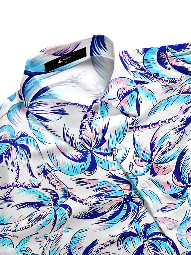 men's tropical shirt side view